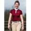 Mark Todd Girl's Short Sleeve Competition Shirt - Burgundy