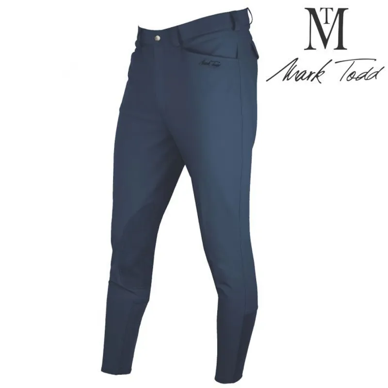 Mark Todd Boys Latigo Breeches - Navy