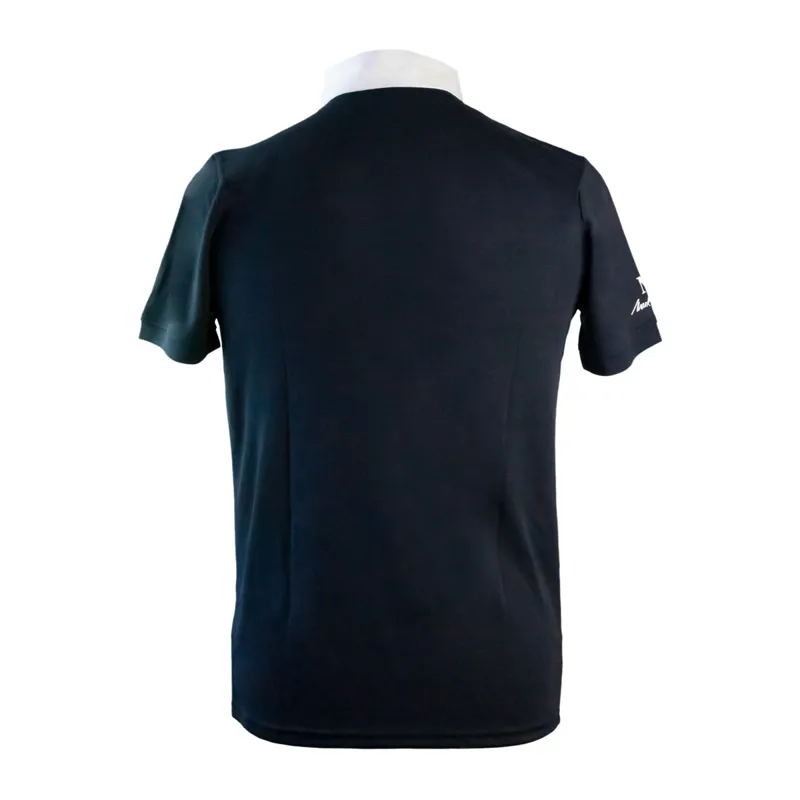 Mark Todd Men's Short Sleeved Competition Shirt - Navy/White-1