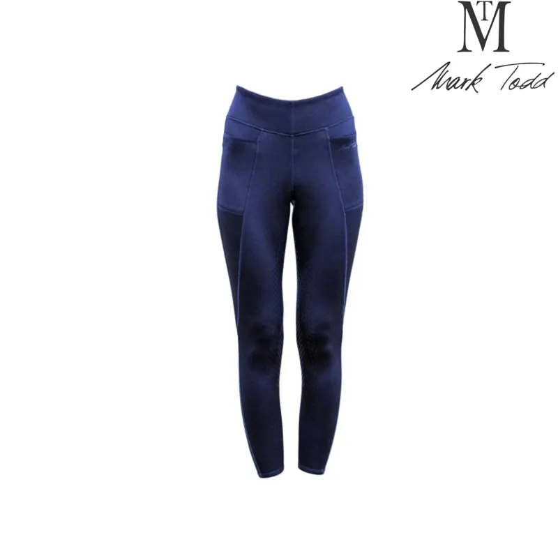 Mark Todd Winter Riding Leggings - Navy