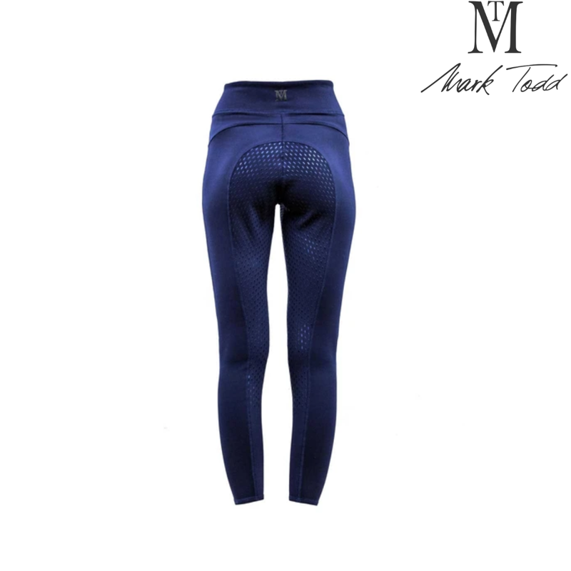 Mark Todd Winter Riding Leggings - Navy-1