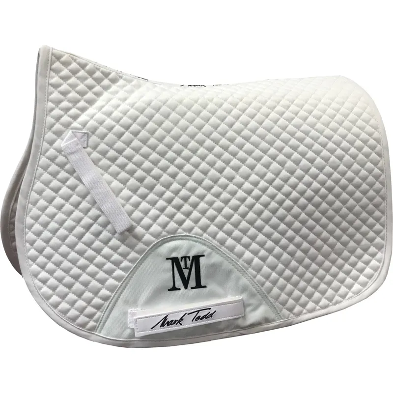 Mark Todd Super Cott Saddlepad in White