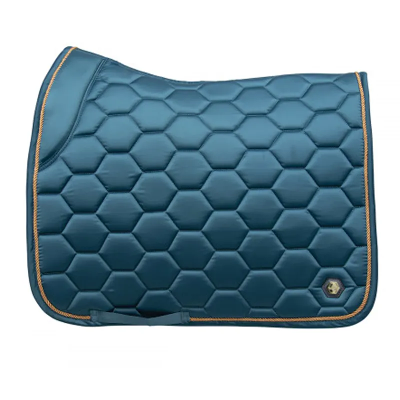Coldstream Marygold Dressage Saddle Pad - Slate Blue