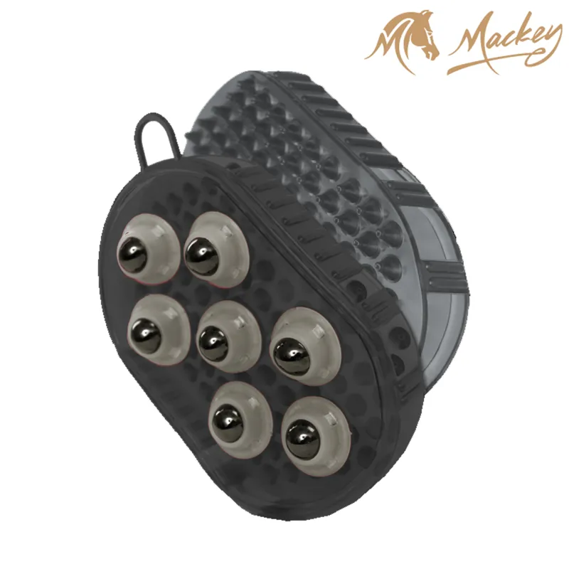 Mackey Massaging Grooming Glove - Black