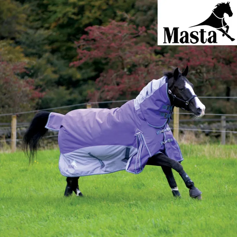 Masta Fieldmasta Turnout Rug in Purple-3