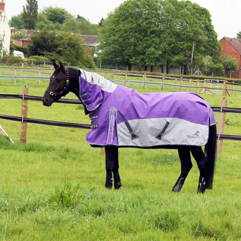 Masta Fieldmasta Turnout Rug in Purple-2