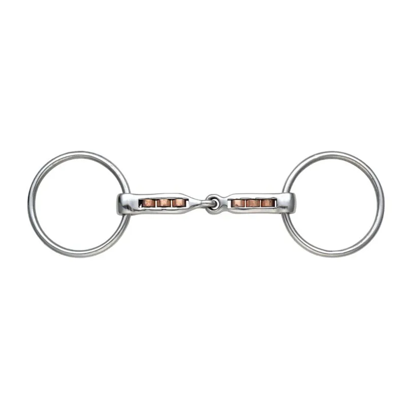 Shires McGenis with Brass Rollers Bit