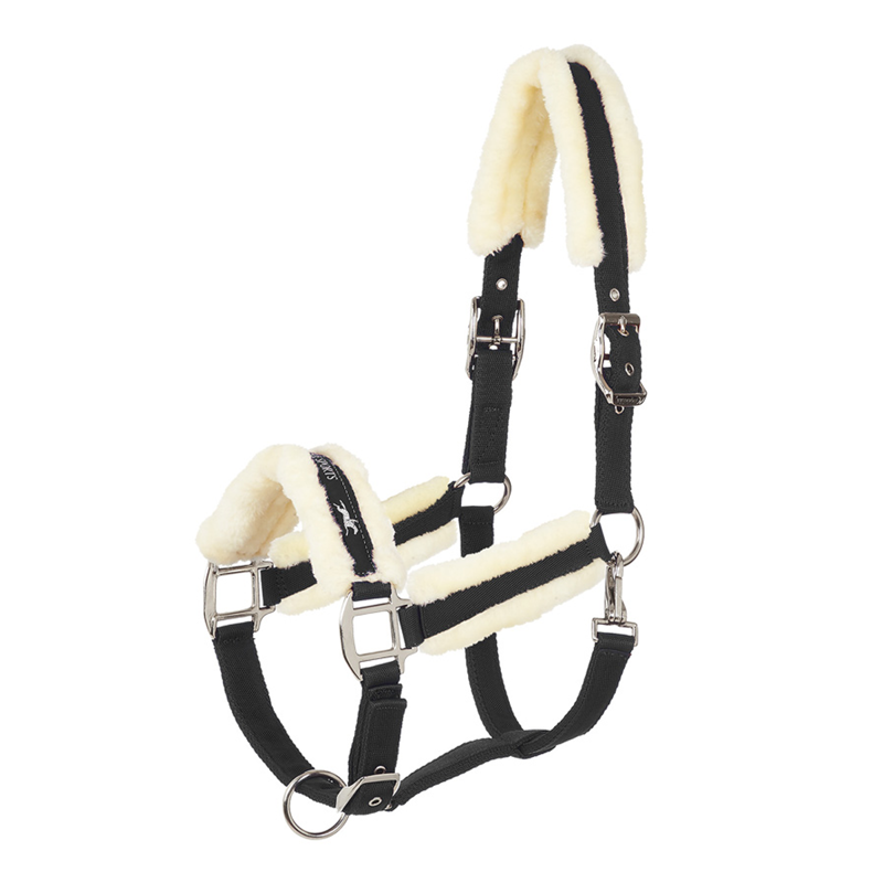 Schockemohle Melbourne Style Headcollar - Black
