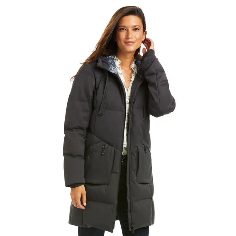 Ariat Women's Menlo Down Jacket - Charcoal -1