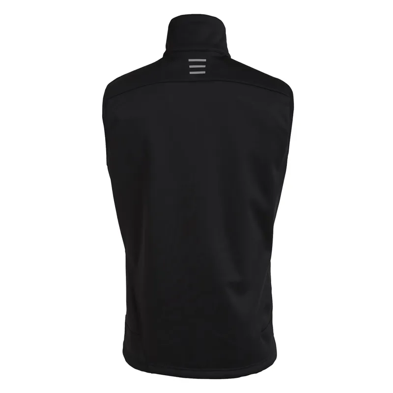 Stierna Men's Gale Softshell Vest - Black-1
