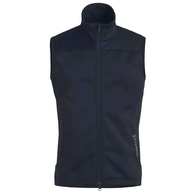 Stierna Men's Gale Softshell Vest - Dark Navy