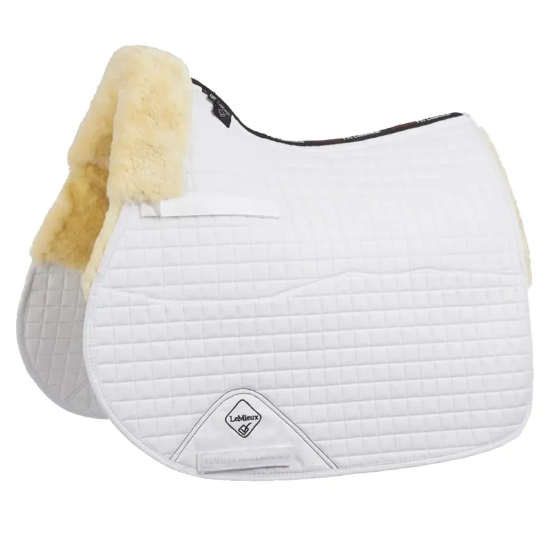 LeMieux Merino+ Half Lined GP Square - White