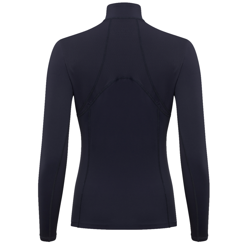 LeMieux Mia Mesh Long Sleeve Base Layer - Navy-3