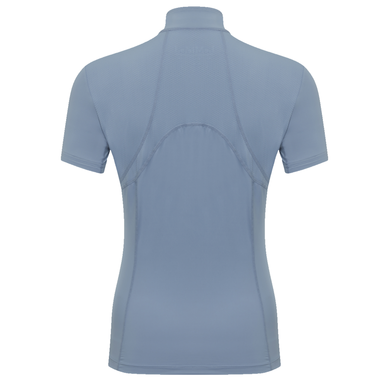 LeMieux Mia Mesh Short Sleeve Base Layer - Denim-3