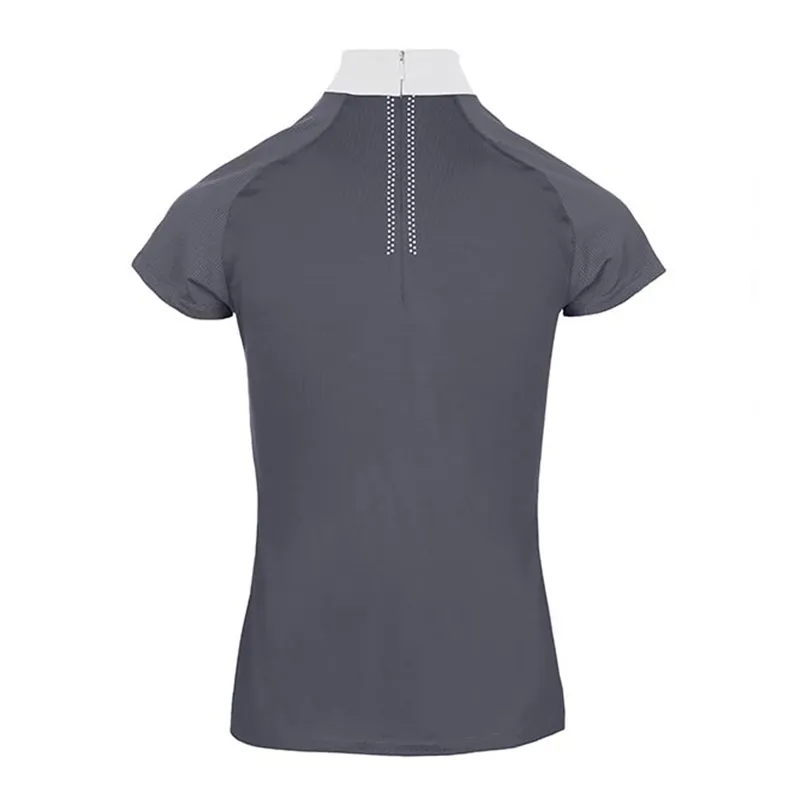 Horseware AA Platinum Milena Compeition Top with Back Zip - Dark Grey-1