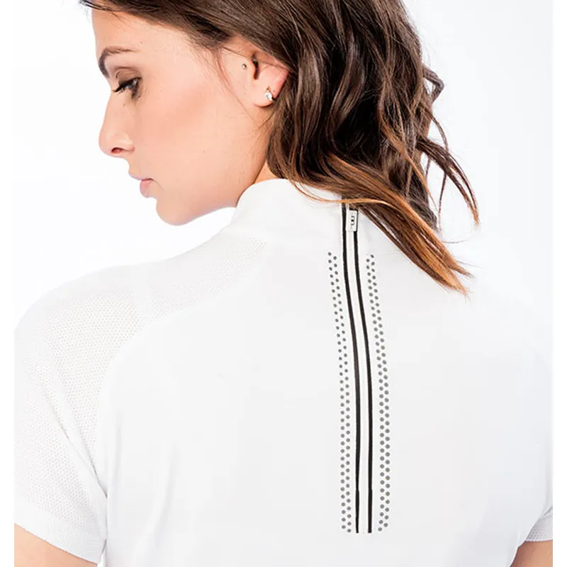 Horseware AA Platinum Milena Competition Top with Back Zip - White-3