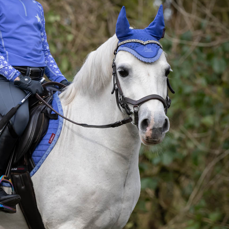 Mini LeMieux Fly Hood - Bluebell -3