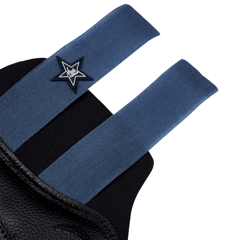 Mini LeMieux Grafter Brushing Boots - Indigo-3