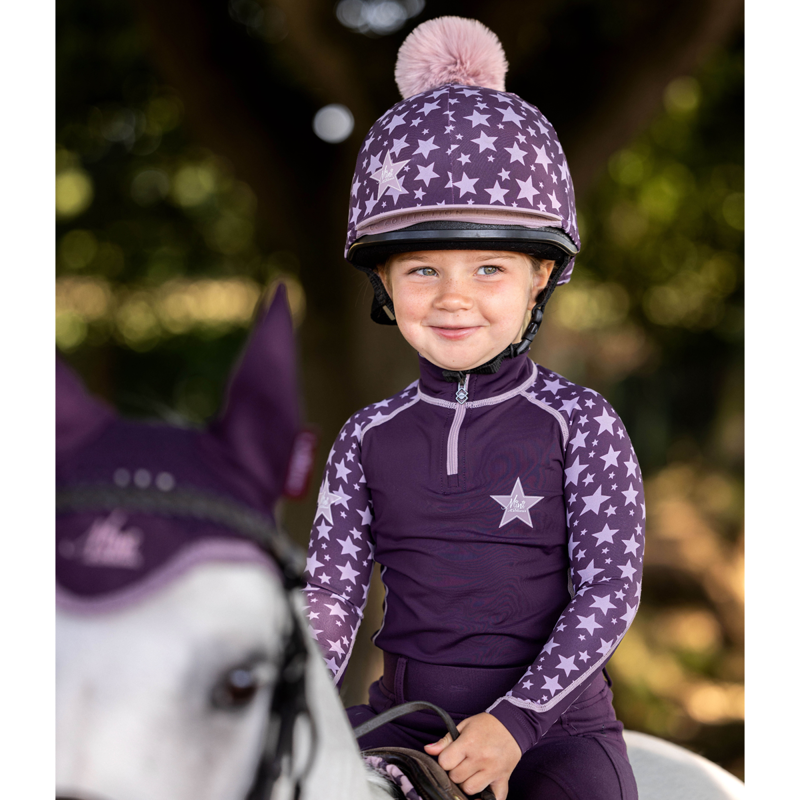 Mini LeMieux Pom Pom Hat Silk - Fig-3