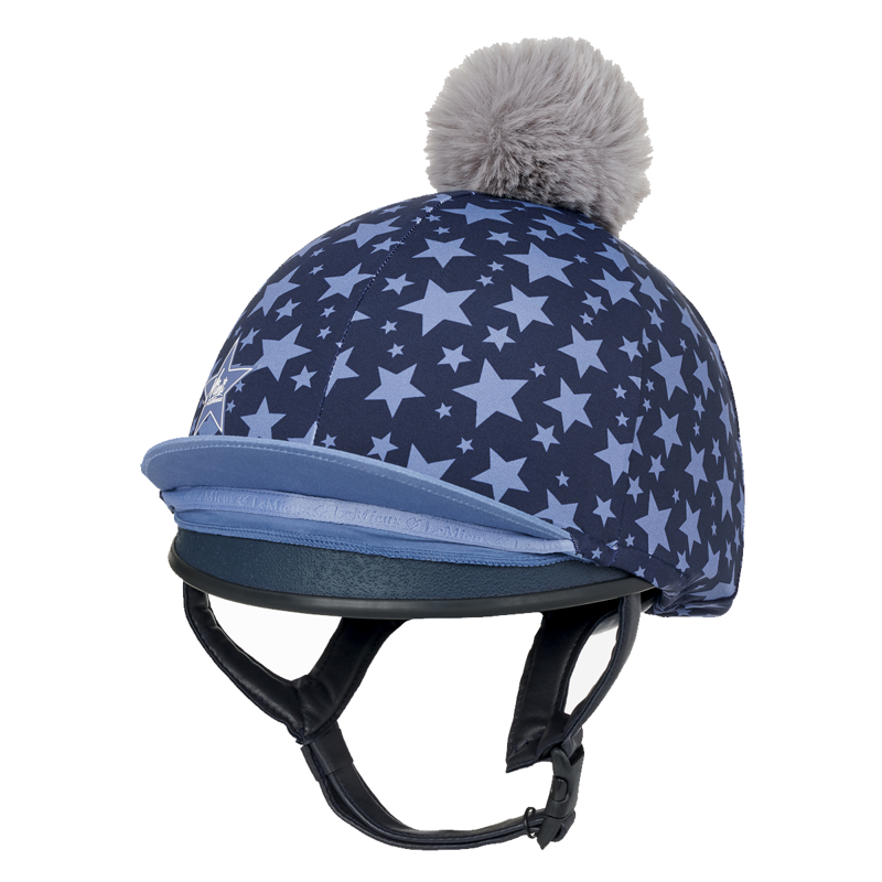 Mini LeMieux Hat Silk - Indigo-2