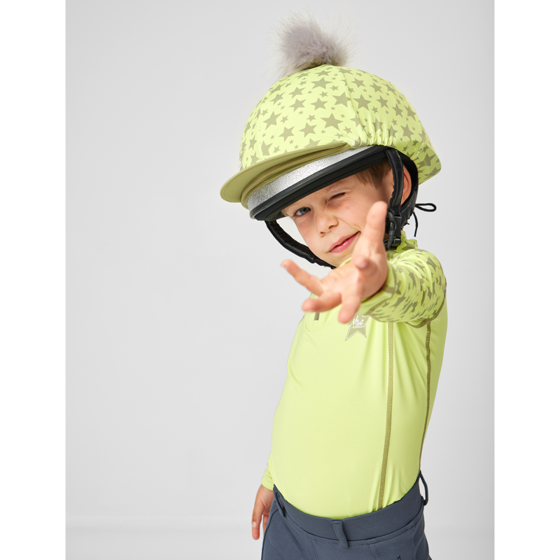 Mini LeMieux Hat Silk - Kiwi-4