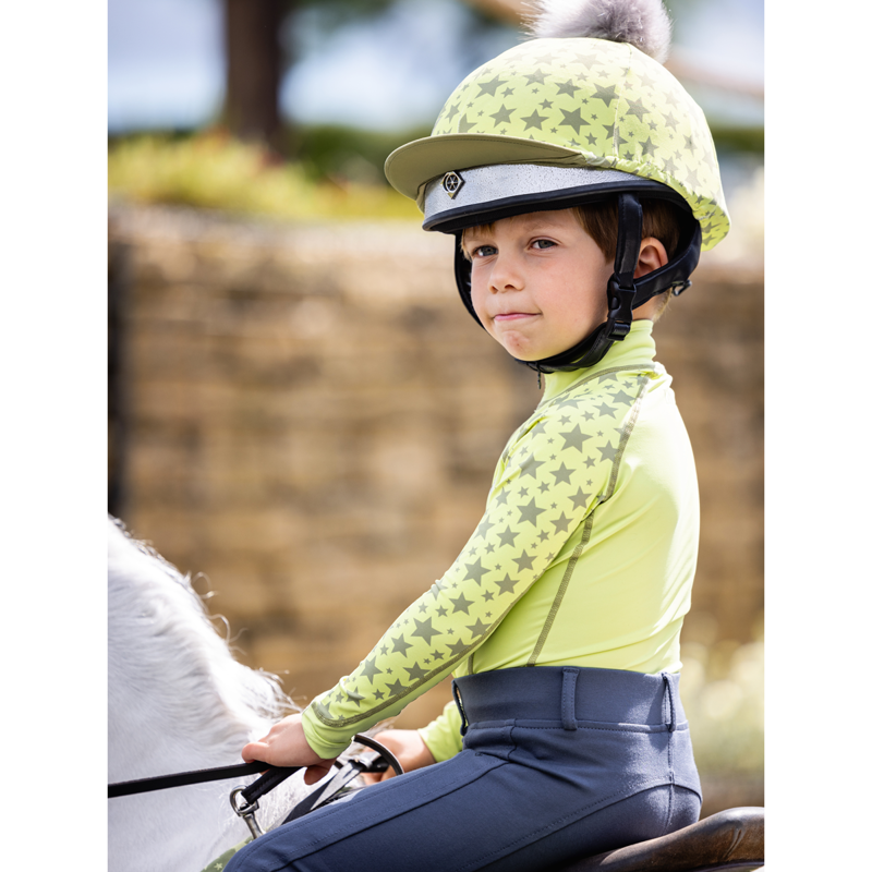 Mini LeMieux Hat Silk - Kiwi-3