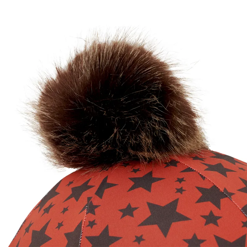 Mini LeMieux Pom Pom Hat Silk - Sienna-2