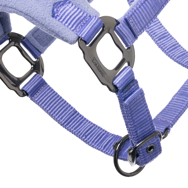 Mini LeMieux Vogue Fleece Headcollar and Rope - Bluebell-2
