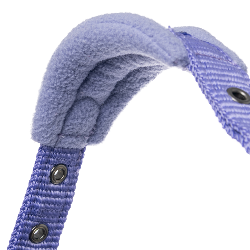 Mini LeMieux Vogue Fleece Headcollar and Rope - Bluebell-1