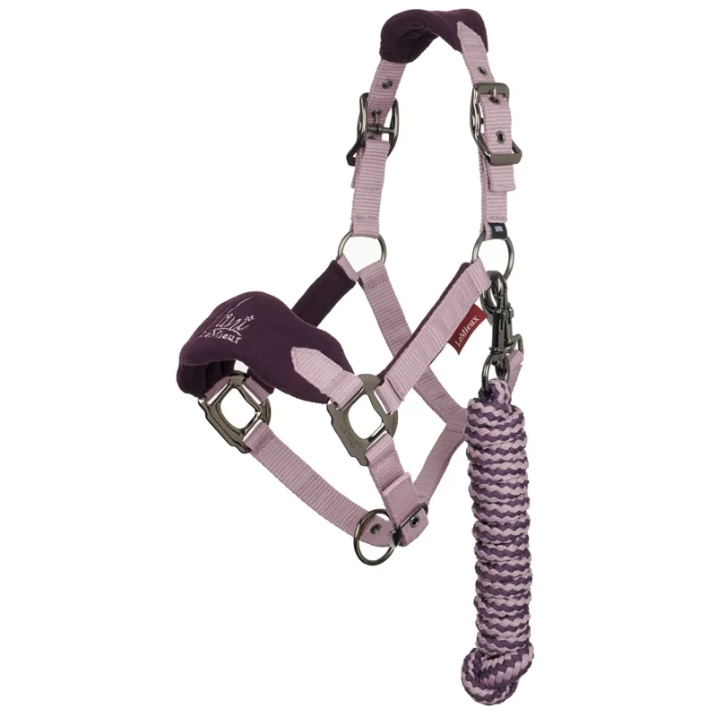 Mini LeMieux Vogue Headcollar and Leadrope - Fig
