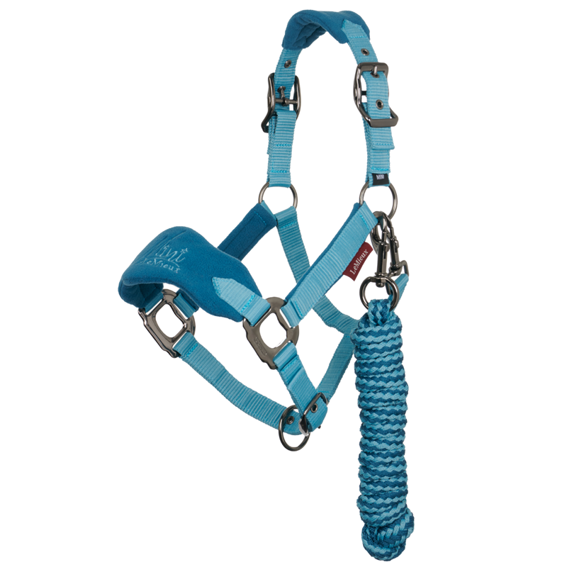 Mini LeMieux Vogue Headcollar and Leadrope - Marine