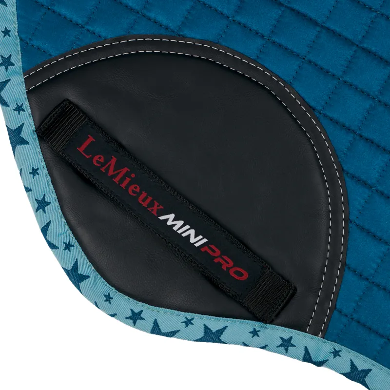 Mini LeMieux Jump Suede Square - Marine-1