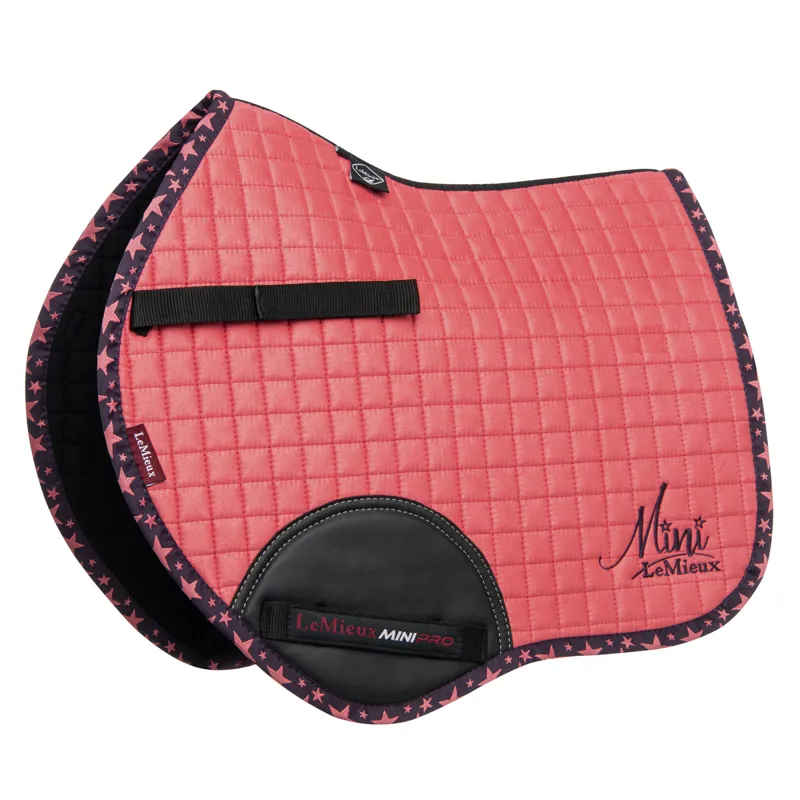 Mini LeMieux Jump Suede Square - Papaya 