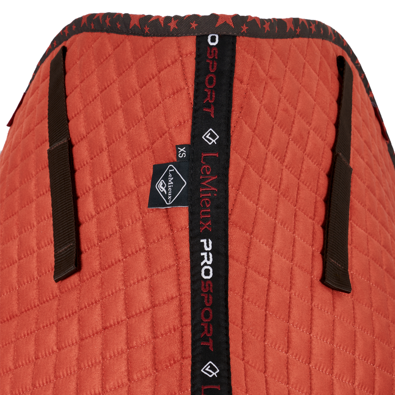 Mini LeMieux Jump Suede Square - Sienna-1