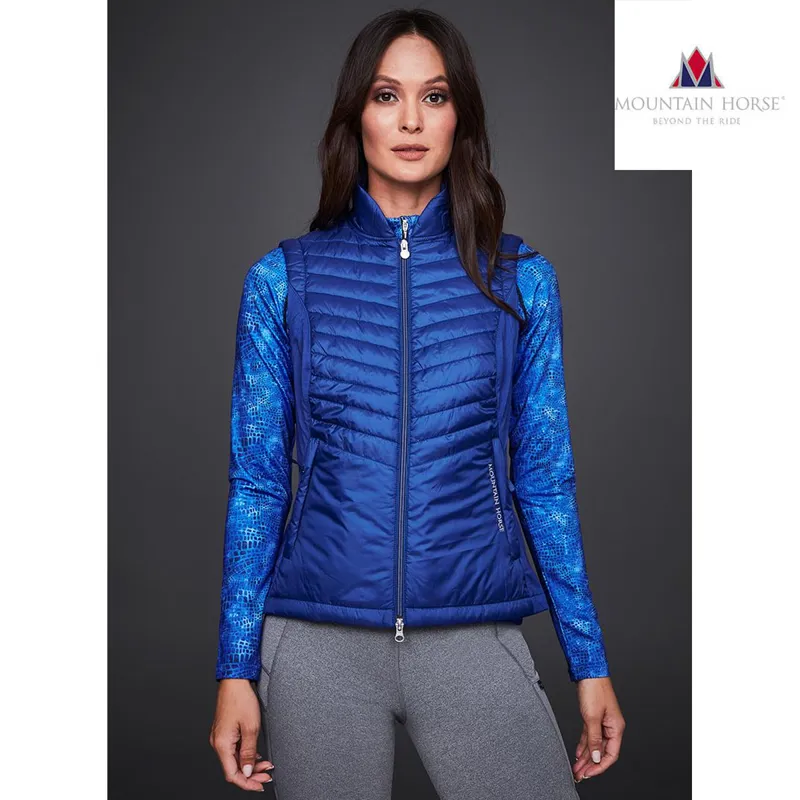 Mountain Horse Minoue Vest - Blue-2