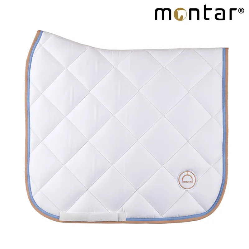 Montar Dressage Lago Saddlepad - White