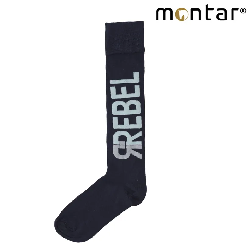 Montar Rebel Logo Socks - Navy