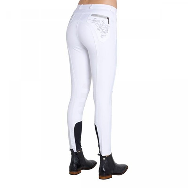 Montar Bamboo Childrens Silicone Knee Patch Breeches-6