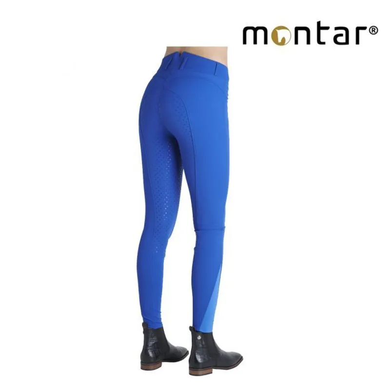 Montar ESS Highwaist Full Grip Ladies Breeches - Royal Blue