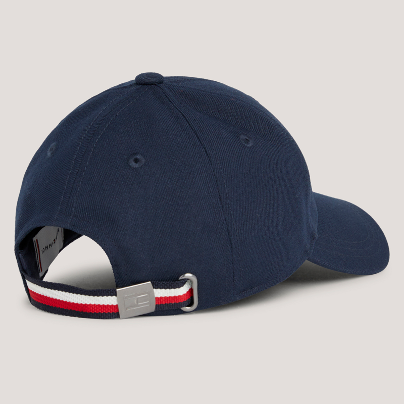 Tommy Hilfiger Montreal Water Repellent Flag Logo Cap - Desert Sky-1