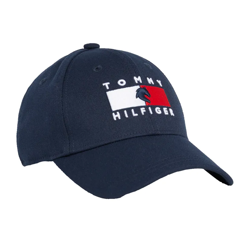Tommy Hilfiger Montreal Water Repellent Flag Logo Cap - Desert Sky