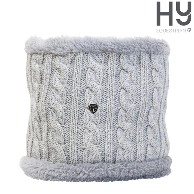 Hy Equestrian Morzine Children's Snood - Grey 