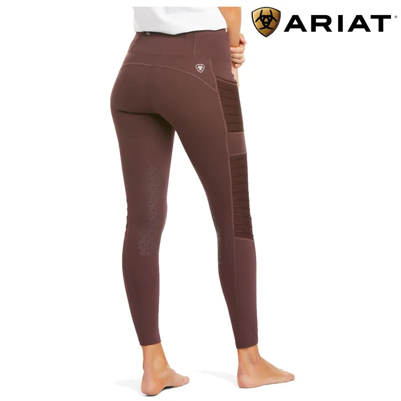 Ariat Womens Moto KP Tights - Cocoa -2