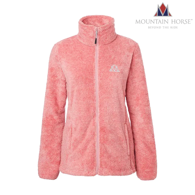Mountain Horse Fuzzy Fleece - Pink
