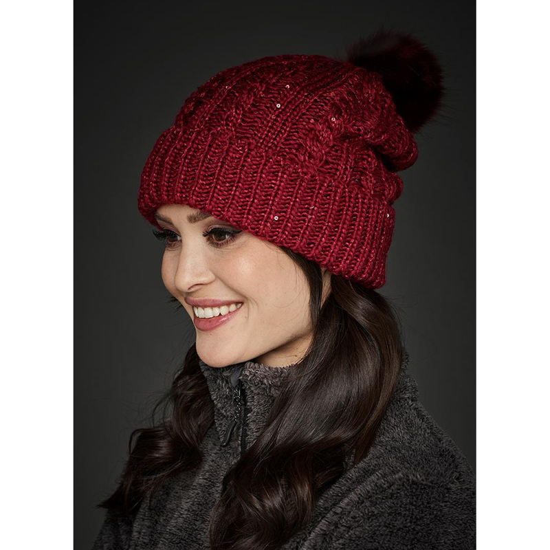 Mountain Horse Tove Hat - Burgundy -1