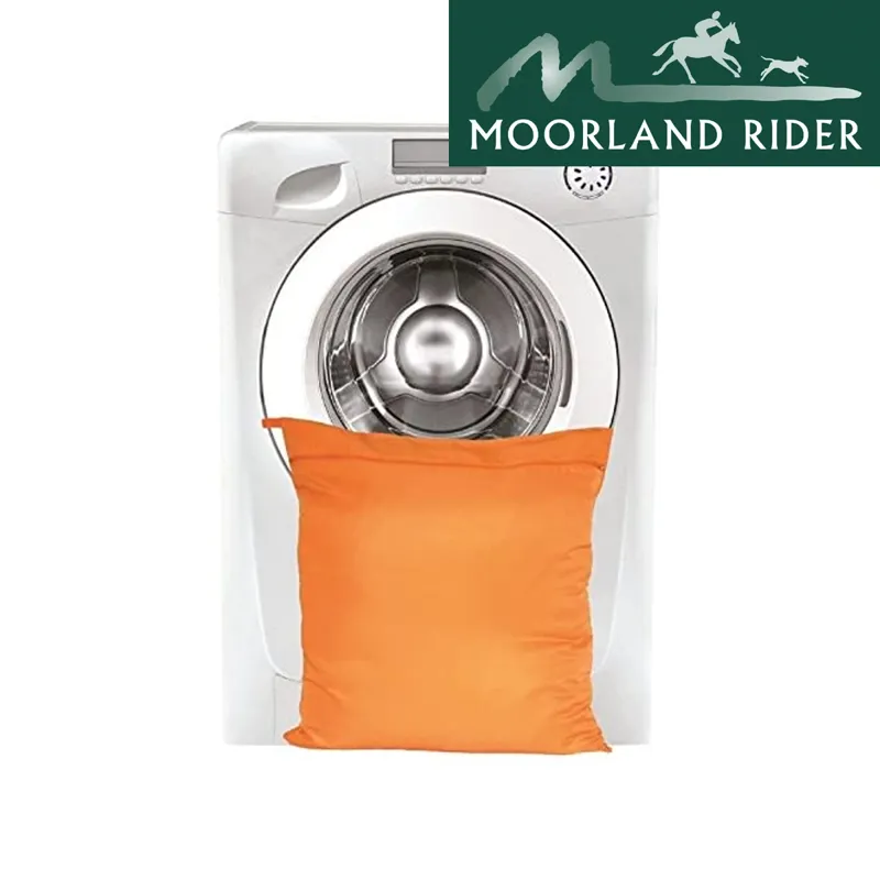 Moorland Rider Horsewear Wash Bag Small Orange