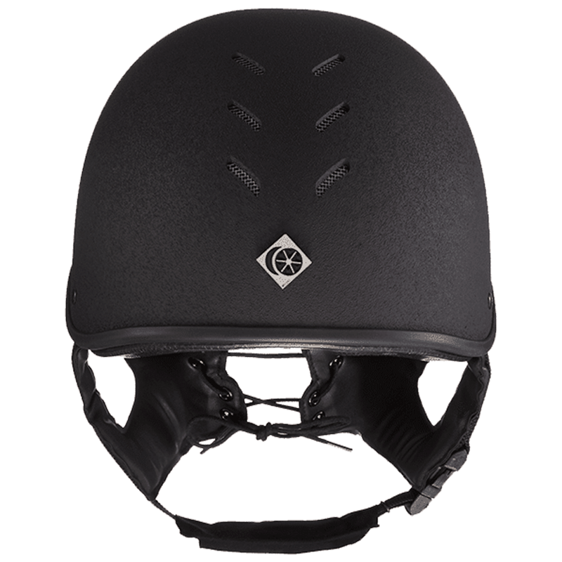 Charles Owen MS1 Pro Jockey Skull - Black-2