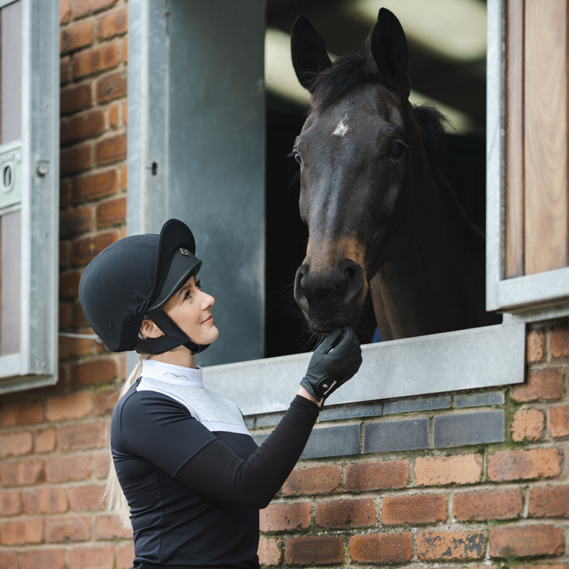 Charles Owen MS1 Pro Jockey Skull - Black-5