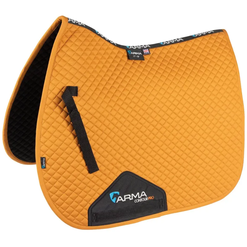 Shires ARMA Saddlecloth - Mustard