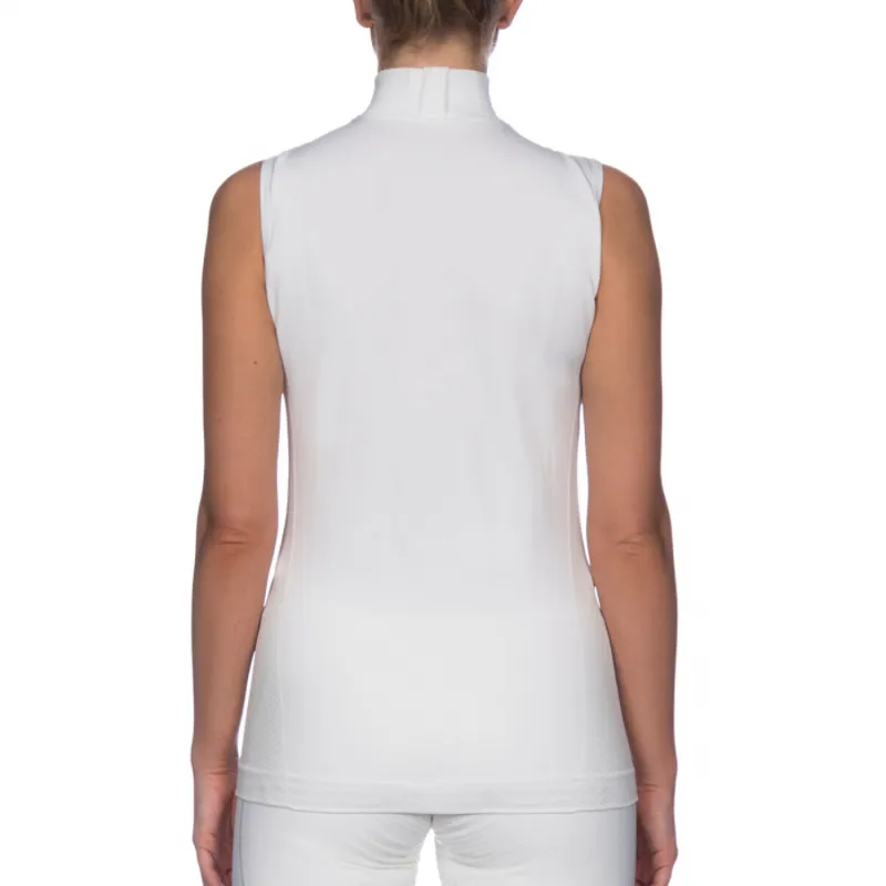 Musto Women's Performance Sleeveless Stock Shirt - White-3